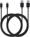 MaGeek Micro USB Cable (2-Pack) 10ft, Extra Long High Speed Charge & Sync Cord for Samsung, LG, Nexus, Android (Black)