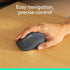 Logitech M196 Bluetooth Wireless Mouse - Compact Portable Mouse for Laptops, Tablets, 12-Month Battery, Graphite