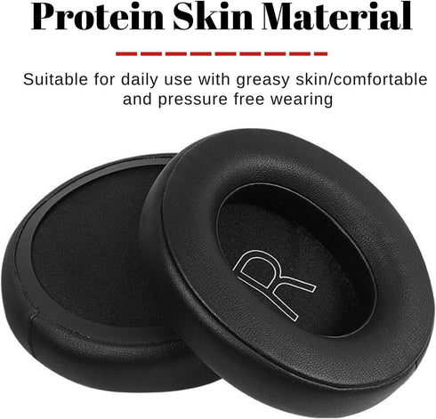 Replacement Earpads for Microsoft Xbox Wireless Headset, Xbox Stereo Headset 20th Anniversary (Black)
