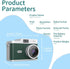 Sumuyo 1080P 32GB Mini Keychain Camera, Tiny Digital Camera, Pocket Video Recorder with Card, Fun Gifts for Kids