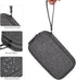Electronic Organizer Travel Cable Accessories Bag, Waterproof Case for Power Bank, Charging Cords, USB Cable (Dark Gray)