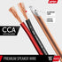 Install Link 16 AWG Gauge Speaker Wire (OFC) Cable for Stereo, Car or Home Theater, 100 Feet