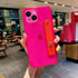 siduater Strap Holder Case for iPhone 14 Plus 6.7" with Kickstand, Slim Translucent PC Back Cover + Soft TPU Bumper,