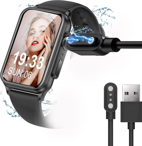 Compatible XSUTIC H23 Smart Watch Charger, Magnetic USB Replacement Charging Cable for 1.57 Inch Smart Watch