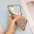 LUVI Fusicase for iPhone 11 Pro, Cute Bling Diamond Case with Rhinestone Crystal, Rose Gold