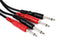 Hosa CPP-202 6.6 Feet Dual 1/4 Inch TS to Dual 1/4 Inch TS Stereo Interconnect Cable