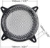 Fielect 6.5in Circle Speaker Mesh Cover - Subwoofer Guard