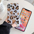 Qokey for iPhone 7 Plus/8 Plus Case - 5.5 inch Glitter Leopard Cute Stand Design, Soft TPU Shockproof Cover