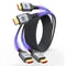 Vorothin 8K HDMI Cable 3 FT 2-Pack, 48Gbps High Speed HDMI 2.1 Cable,