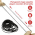 Cassette Cassette 40-135 MM (50PCS) 4MM) Recorder Rubber Belt - Recorder Repair Maintenance Mix Flat Tape Machine