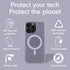 Sonix Protective Phone Case for iPhone 15 Pro - Compatible with Magsafe - 10ft Drop Tested - Jelly Lavender