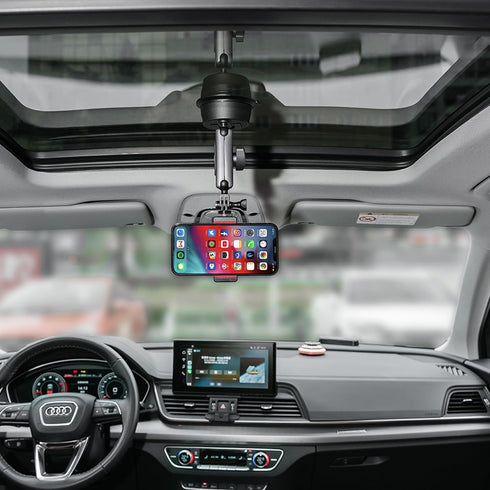 Suptig Suction Cup Mount for Phone, Universal Car Windshield Dashboard Mount for iPhone, Gopro, Canon, Nikon, Sony