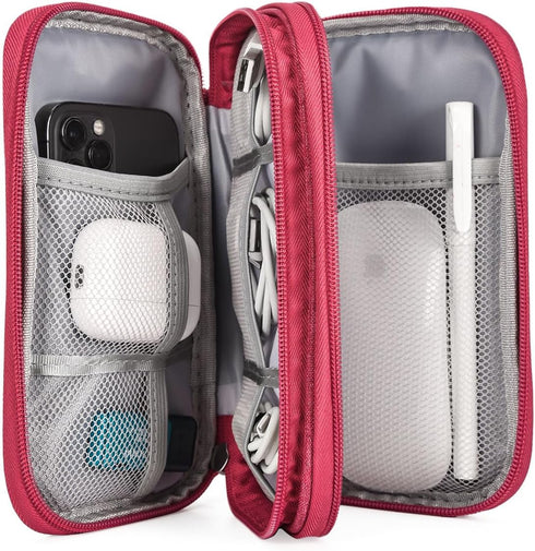 Electronic Organizer Travel Cable Accessories Bag - Waterproof Electronic Accessories Organizer Bag for Power Bank,