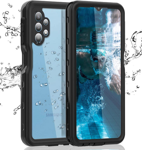 Ezanmull Samsung Galaxy A32 5G Waterproof Case – Rugged Full Body Underwater Protective Cover with Screen Protector