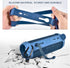 Silicone Case for JBL FLIP 6 Waterproof Portable Bluetooth Speaker, Gel Soft Skin Rubber Cover with Shoulder Strap and