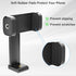 Voinap 360 180 17 16 15 S25, Phone Tripod Mount with Cold Shoe, Rotation & TiltTilting Cell Phone Clamp Adapter