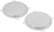 Chrome Batwing Fairings 5.25" Mesh Speaker Grills Cover for Harley Touring Electra Glide, Street Glide, Ultra Limited