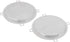 Chrome Batwing Fairings 5.25" Mesh Speaker Grills Cover for Harley Touring Electra Glide, Street Glide, Ultra Limited