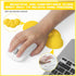ATTACK SHARK Cloud Wrist Rest and Coaster Combo, Soft Comfortable and Non-Slip PU, Heat Insulation and Durable Slow Rebound Ergonomic Wrist Pad for Computer Keyboard Gaming Office Working