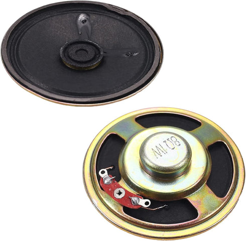 Fielect DIY Speaker 1W 8 Ohm 57mm Diameter Round Shape Replacement Loudspeaker 1pcs