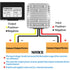 SUPERNIGHT 48V 36V 12V 240W 20A 12V to Voltage Converter Regulator Step Down to DC- DC Convert Reducer with Fuse