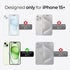 ArmorSuit 3 Pack Glass Screen Protector for iPhone 15 Plus Tempered Glass MilitaryShield Case Friendly (w/Alignment Tool)