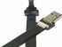 Black FFC USB FPV Flat Slim Thin Ribbon FPC Cable Micro USB 90 Degree Angle to Standard USB A for sync and Charging (50CM) by Permanent