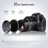 NEEWER 37mm HD Variable ND Filter - ND2-ND32 (1-5 Stops), Optical Glass, 30 Layer Nano Coated, Ultra Slim Frame