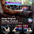 Wireless CarPlay Adapter, Converts Wired to Wireless CarPlay Dongle, Plug & Play Stable Connection for Cars from 2017 &