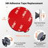 APPS2Car 10 Pack 3M Double Sided Adhesive Pads for Socket Mount Base Circle Adhesive Replacement VHB Sticky Tape for Phone Collapsible Grip & Stand Back 1.38 Inches (35mm)