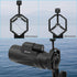 Metal Smartphone Telescope Adapter Camera Mount, Universal Phone Mount for Telescope, Spotting Scope, Microscope,