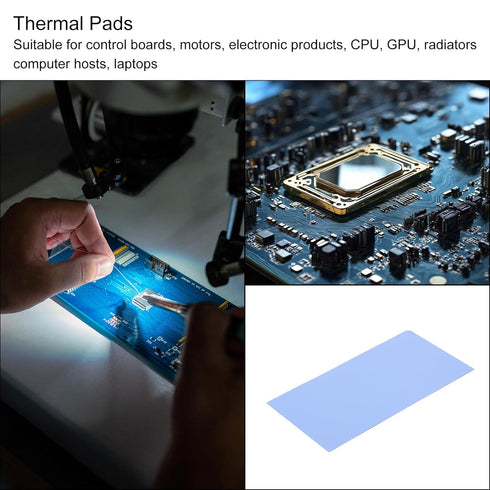 MECCANIXITY Thermal Pad 3.6W/m.K - Insulated Heat Resistant High Temperature Silicone Cooling Pads 150x82x1.5mm for