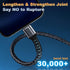OIITH 3Ft iPhone Charger (2-Pack) - MFi Certified, Fast 2.4A Nylon Braided Lightning Cable for iPhone 13/12/11/X/Xs