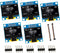 EPLZON 5 Pack 0.96 inch OLED IIC Display Module 128x64 Pixel Mini Self-Luminous