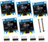 EPLZON 5 Pack 0.96 inch OLED IIC Display Module 128x64 Pixel Mini Self-Luminous