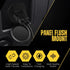 TNP USB 3.0 Flush Mount Cable with Buckle, Dashboard Panel 1 Port USB Socket Plug Connector (1.8M / 6FT)