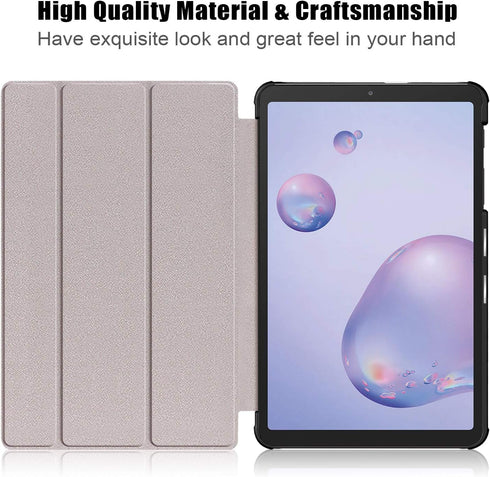 Galaxy Tab A 8.4 (2020) Case - Smart Trifold Stand Slim Lightweight Cover for Galaxy Tab A 8.4 (2020) SM-T307U (Black)