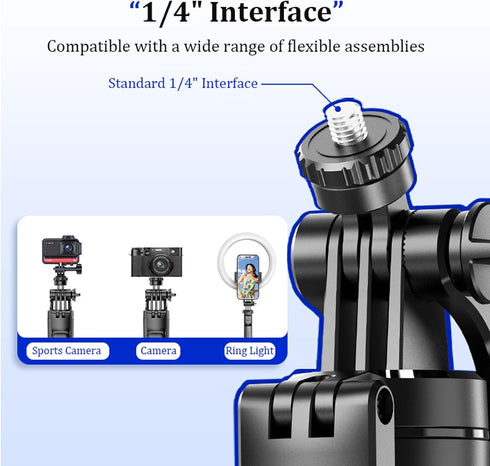 Huiteng XR 67" 360 240 2kg 10m 300mm-1708mm Gimbal Stabilizer - Master Every Move, Anti-Shake Panoramic & Tilt