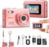 HOTU Mini Keychain Digital Camera, Y2K Pocket-Size Mini Camera, 2MP 1080P Small Camera