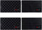 Sticky Dash Pad (4 Pack), Removable and Traceless Car Dashboard Mat with Heat Resistant, Non-Slip Gel Pad (5.9" x 3.5")