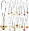 16 Pcs Kawaii Cell Phone Charms, Aesthetic Phone Strap Hanging Pendants for Jewelry Making