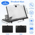14" 3D 14inch) Screen Amplifier for Cell Phone, HD Amplifier Projector Horizontal Screen Enlarger for Movies, Videos