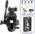 VS05K Tripod Fluid Head with 1/4" Arca QR Plate, Max Load 11 lbs for Video and DSLR Cameras, 3/8 to 1/4 Inch Screws