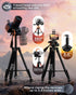 JOBFRI 73" 8.8 lbs Camera Tripod for Camera and Phone, Aluminum Travel Tripod for iPhone, DSLR Tripod with Phone