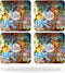 MightySkins Skin Compatible with Tile Slim Key Finder (4 Pack) Wrap Cover Sticker Skins Space Cloud