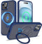 TaeliorTech Upgraded 360 Rotatable Magnetic Ring Stand for iPhone 15 Case 6.1'',Compatible with