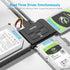 Unitek USB 3.0 to IDE and SATA Converter Kit for External Hard Drive, 2.5/3.5 HDD/SSD, 12V/2A Power Adapter