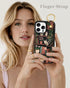 Petitian 15 15 for iPhone Pro Wallet Case - Women Girls Cute Girly Aesthetic Unique Design Leather Credit Card Holder