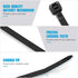 12 inch (1200 Pack), 50lbs Zip Ties Black, Tensile Strength, UV Resistant Cable Ties for indoor and outdoor by Karoka