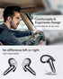 Bluetooth Headset, Wireless Earpiece with Bluetooth 5.0, Hands-Free Earphones, 8 Hrs Playtime, Compatible with iPhone